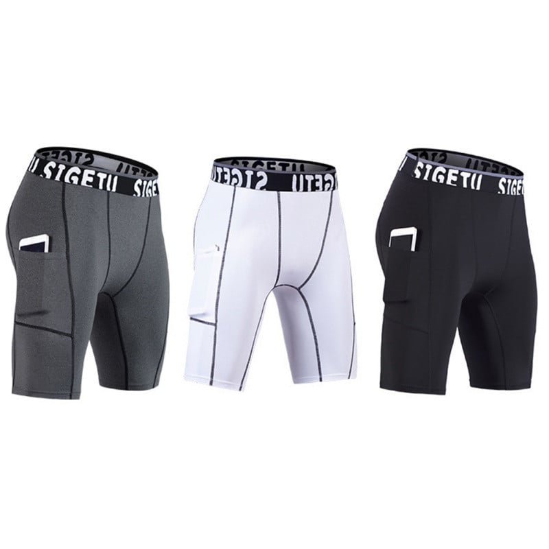 Vyriški sportiniai šortai Vyriški greitai džiūstantys šortai bėgiojimui fitneso šortai Vyriški kompresiniai trumpi kelnaitės antblauzdžiai Vyriški bėgimo šortai