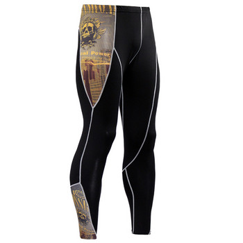 Ανδρικό κολάν για τρέξιμο Παντελόνι συμπίεσης Fitness Skinny παντελόνι Αντρικό Γυμναστήριο Quick Dry Ανδρικά Παντελόνια Προπόνηση Προπόνηση Αθλητικά Κολάν Ανδρικά