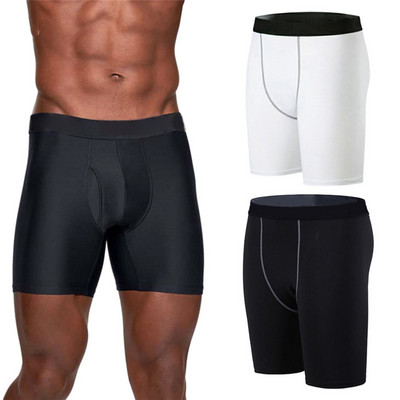 Men Compression Short Running Tights Men`s Quick Dry Gym Fitness Sport Leggings Running Shorts Male Underwear Sport Shorts