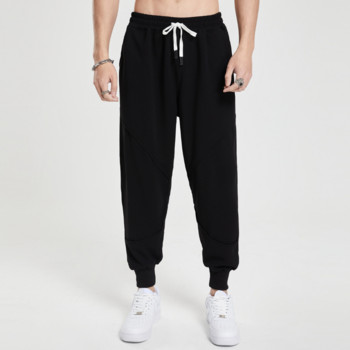 Ανδρικό Casual Sweatpants Plus Size Παντελόνι Jogger με μικρά πόδια