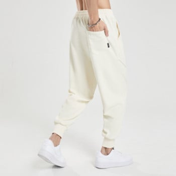 Ανδρικό Casual Sweatpants Plus Size Παντελόνι Jogger με μικρά πόδια