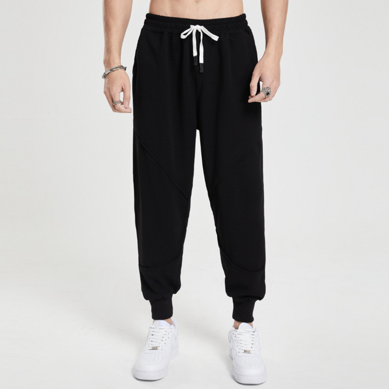 Ανδρικό Casual Sweatpants Plus Size Παντελόνι Jogger με μικρά πόδια