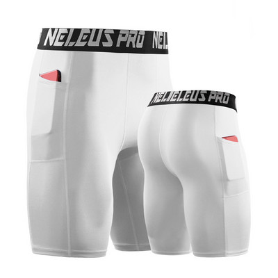 Férfi Futó Leggings Sport Rövidnadrágok Kompressziós Kerékpáros Harisnyák Kocogó Futónadrág Futball Mezek Tornatermi Ruházat Férfi Vékony alsók