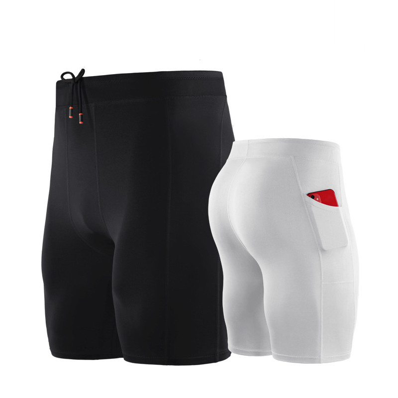 Férfi Futó Leggings Sport Rövidnadrágok Kompressziós Kerékpáros Harisnyák Kocogó Futónadrág Futball Mezek Tornatermi Ruházat Férfi Vékony alsók