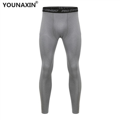 Vyriškos bėgimo kelnės Base Layer Aptemptos Treniruotės Fitnesas Bėgimas Krepšinis Juodas Sportas Liesos Baltos Dviratininkų Kelnės Pilkos Ilgos Joninės