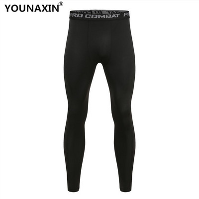 Vyriškos bėgimo kelnės Base Layer Aptemptos Treniruotės Fitnesas Bėgimas Krepšinis Juodas Sportas Liesos Baltos Dviratininkų Kelnės Pilkos Ilgos Joninės