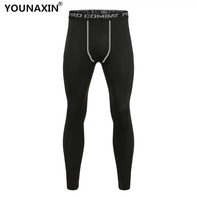 Vyriškos bėgimo kelnės Base Layer Aptemptos Treniruotės Fitnesas Bėgimas Krepšinis Juodas Sportas Liesos Baltos Dviratininkų Kelnės Pilkos Ilgos Joninės