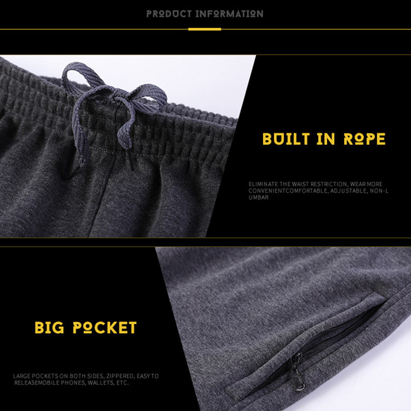 TaoBo Dydis L-7XL Sportinės kelnės Vyriškos Kojos Surišamos Kelnės Fitneso Treniruotės Sportinės Kelnės Bėgiojimas Bėgimas Sportinės Kelnės Laisvalaikio Patogios Kelnės