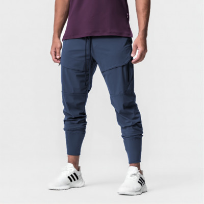 Pantaloni de jogger conici pentru bărbați Pantaloni de antrenament cargo cu uscare rapidă Pantaloni de sport de alergare slim fit cu buzunare cu fermoar