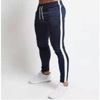 Casual Skinny Παντελόνι Ανδρικά Joggers Φούτερ Τζόγκερ Γυμναστική Προπόνηση Προπόνηση Αθλητικά Κολάν Αθλητικά Φούτερ Παντελόνια Bodybuilding Καλσόν