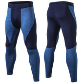 Vīriešu kompresijas skriešanas zeķubikses Sporta legingi Vīriešu Rashgard ar augstu elastību sporta zāle fitnesa treniņu apakšveļa