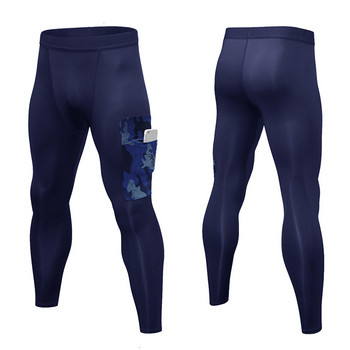 Мъжки чорапогащник за бягане Камуфлажни джобове Мъжки фитнес тренировъчни спортни панталони за джогинг Тънки панталони
