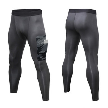 Мъжки чорапогащник за бягане Камуфлажни джобове Мъжки фитнес тренировъчни спортни панталони за джогинг Тънки панталони
