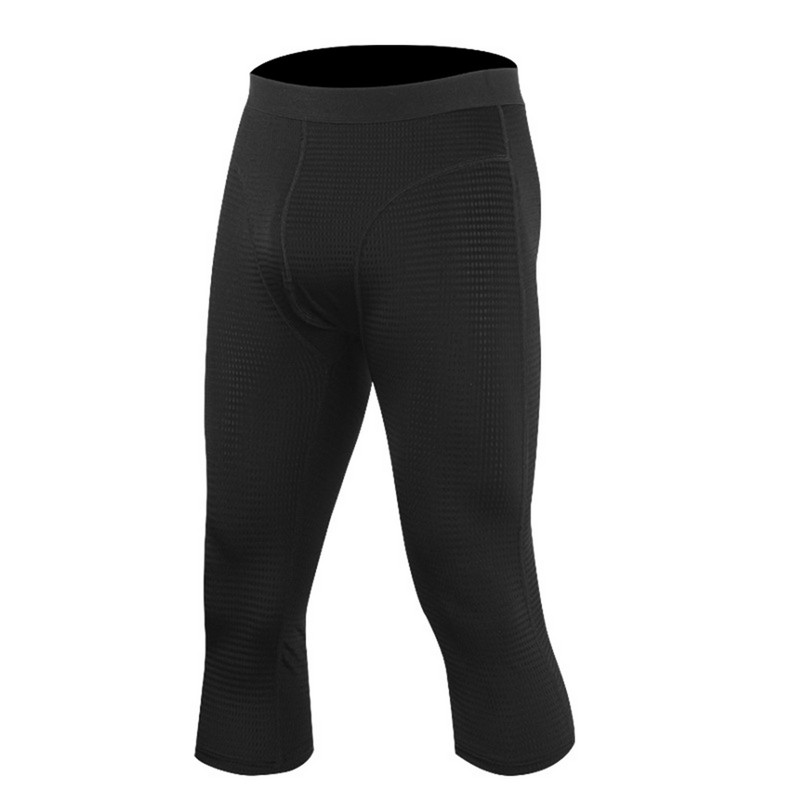 Vīriešu basketbola sporta apakšpuses, platas elastīgas jostasvietas, elpojošas, neto garuma sporta kompresijas bikses skriešanas treniņiem