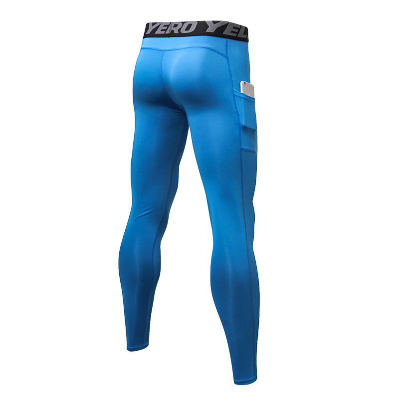 Muške kompresijske tajice za trčanje s džepovima Kamuflažne tajice Uske sportske hlače Muške muške hlače za fitness trening i vježbanje