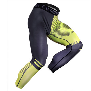 Αθλητικό παντελόνι για άνδρες Νέο ανδρικό παντελόνι 3D εκτύπωσης Ανδρικό παντελόνι συμπίεσης στενό παντελόνι Fitness Καλσόν για τρέξιμο μπάσκετ Skinny Gym