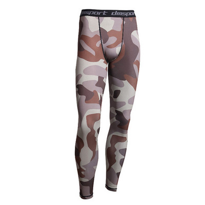 Jambiere de alergare de camuflaj Bărbați Sală de sport Fitness Baschet Pantaloni de compresie profesionali Antrenament Colanți skinny Pantaloni de trening