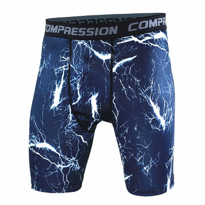 Pantaloni scurți de compresie pentru bărbați Pantaloni de alergare atletic, fitness, fitness, sport, colanți, box, culturism, antrenament, pantaloni de trening