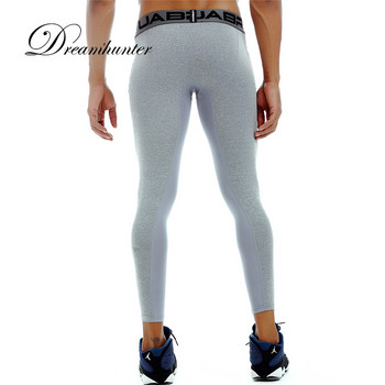 Мъжки компресионни клинове Чорапогащи Jogger Мъжки панталони за фитнес бодибилдинг Дълги панталони с висока еластичност Бързосъхнещи спортни панталони за бягане