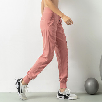 Фитнес спортни панталони за отслабване на бръчки Дамски свободни клинове Панталони за бягане Ежедневни бързосъхнещи панталони Тънки панталони тип харем