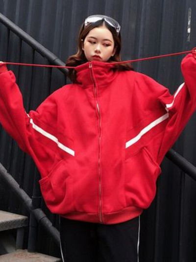 Hoip Jeeky rudens žiemos sportinė striukė, moteriška korėjietiška versija, storėjanti paltai, atsparūs vėjui, vandeniui nepralaidūs, kvėpuojanti mada, visos rungtynės