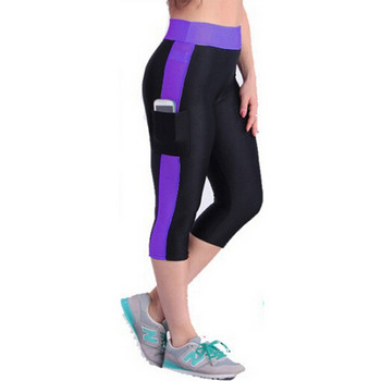 Νέο καλοκαιρινό γυναικείο κολάν για τρέξιμο Ελαστικό αθλητικό παντελόνι που αναπνέει λεπτό Push Up Άσκηση Γυμναστήριο Γυμναστήριο Γιόγκα Κάπρι 3/4 Παντελόνι Κολάν