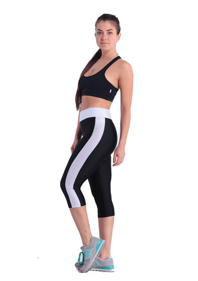 Naujos vasaros moterų bėgimo pėdkelnės Elastinės kvėpuojančios sportinės kelnės Slim Push Up Mankšta treniruoklių salė Fitnesas Joga Capris 3/4 kelnės antblauzdžiai