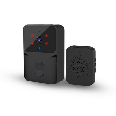 Wifi Doorbell Night Outdoor Smart Door Bell Βίντεο Αδιάβροχο Smart Home Ασύρματο κουδούνι πόρτας με κάμερα