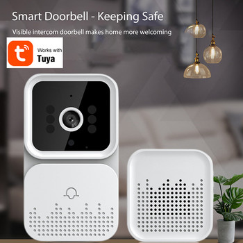 Tuya Wireless Video Doorbell Digital Visual Intercom WIFI 2.4G 5GHZ Αδιάβροχη Electronic Guard 1080P Home Security Camera