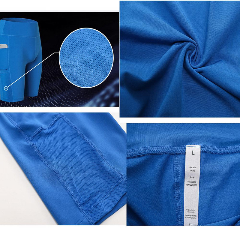 Moteriškos gimnastikos šortai Greitai išdžiūvę šortai Bėgimas Bėgimas Fitnesas Treniruotės Antblauzdžiai Moteriški dviračių apatiniai pėdkelnės HotPants Joga Legins