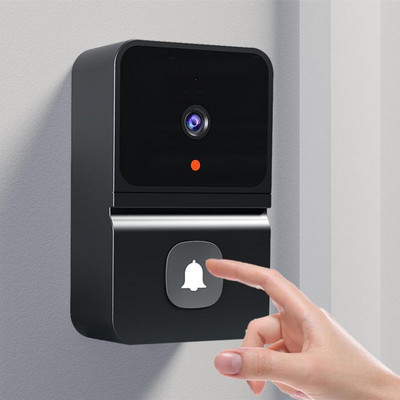 Doorbell Camera Ασύρματη 2.4G WiFi Smart Video Doorbell Chime Motion Detector σε πραγματικό χρόνο 2 Way Audio Ring Doorbell Night Vision