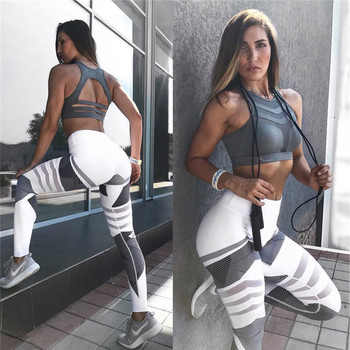Γυναικείο κολάν Mujer Υψηλό ελαστικό κολάν εκτύπωση Γυναικείο κολάν γυμναστικής Push Up Παντελόνι Sporting Leggins GYM Fitness καλσόν