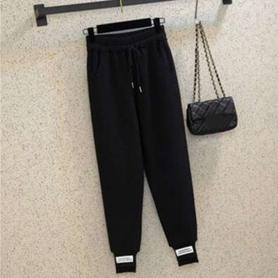 Pantaloni de sport de jogging pentru femei de iarnă Pantaloni de antrenament din lână, uni, grosi, casual, de sport de iarnă, de alergare Pantalones Mujer