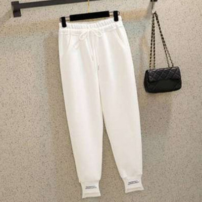 Pantaloni de sport de jogging pentru femei de iarnă Pantaloni de antrenament din lână, uni, grosi, casual, de sport de iarnă, de alergare Pantalones Mujer