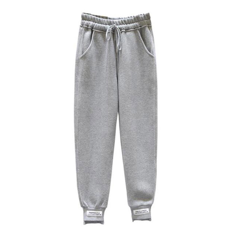Pantaloni de sport de jogging pentru femei de iarnă Pantaloni de antrenament din lână, uni, grosi, casual, de sport de iarnă, de alergare Pantalones Mujer