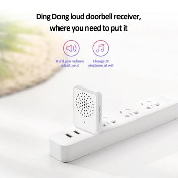 Tuya Smart Video Doorbell HD Outdoor Wireless Door Bell Night Vision WiFi Camera Video Intercom Smart Life Security Protection