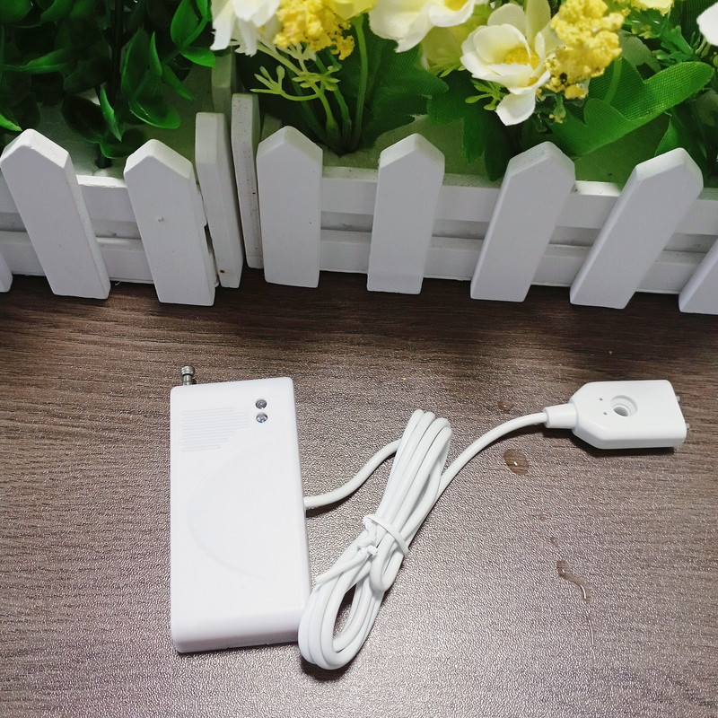 WOFEA de înaltă performanță 433MHZ Senzor de scurgeri de apă fără fir Detector de scurgeri de apă Alarma pentru sistem de alarmă Livrare gratuită 2 buc/lot