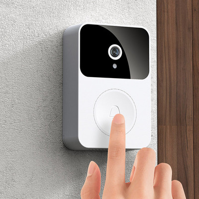 WIFI csengő Smart Home vezeték nélküli telefon ajtócsengő kamera biztonsági riasztó videó kaputelefon HD IR éjszakai látás lakásokhoz