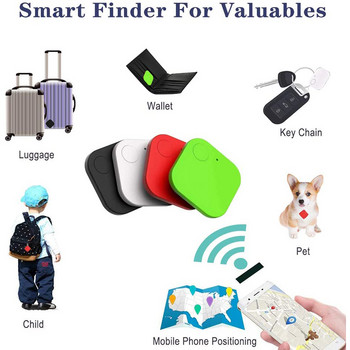 Мини устройство за проследяване Проследяване на Air Tag Key Finder Търсене на деца Pet Tracker Местоположение Smart Bluetooth Tracker Car Pet Vehicle lost tracker