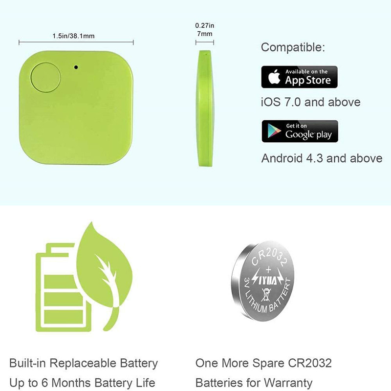 Mini jälgimisseade Jälgimisõhu sildi võti Lapseleidja Lemmikloomade jälgija asukoht Nutikas Bluetoothi jälgimisseade Auto lemmikloomade sõiduki jälgija