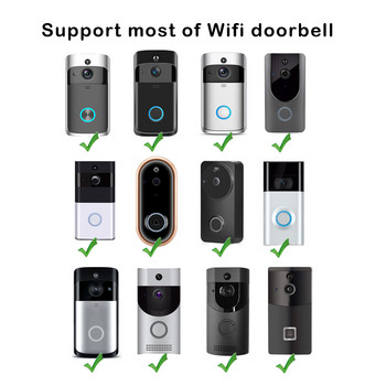 ΗΠΑ UK EU Blug 18V AC φορτιστής μετασχηματιστή για Wifi ασύρματη κάμερα Doorbell Προσαρμογέας ρεύματος IP βίντεο Δακτύλιος ενδοεπικοινωνίας 220V-240V 5μέτρο