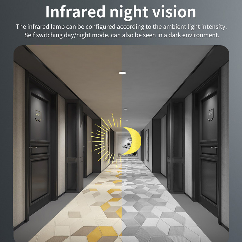 Tuya Smart Video Doorbell HD kültéri vezeték nélküli ajtócsengő Smart Life WiFi kamera kaputelefon biztonsági védelem