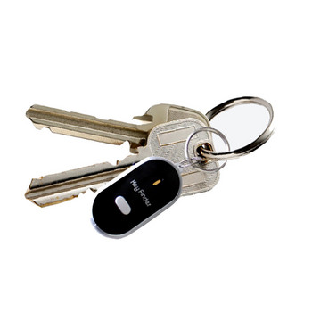 Mini Whistle Anti Lost KeyFinder Аларма Портфейл Pet Tracker Интелигентно мигащ бипкащ Дистанционен локатор Ключодържател Tracer Key Finder LED