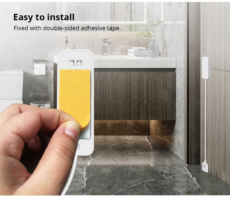 Tuya ZigBee 3.0 Inteligentný domáci senzor vody, detektor úniku vody, alarm úniku vody, funguje s Tuya ZigBee Hub