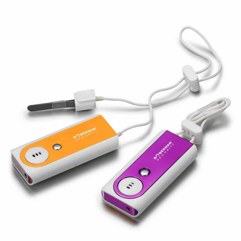 Ασφαλείας Φορητός Συναγερμός Ταξιδιωτικής Πόρτας Είσοδος Άμυνας Συναγερμός εισβολέα 100dB Φακός για το σπίτι Διαμέρισμα Ξενοδοχείο