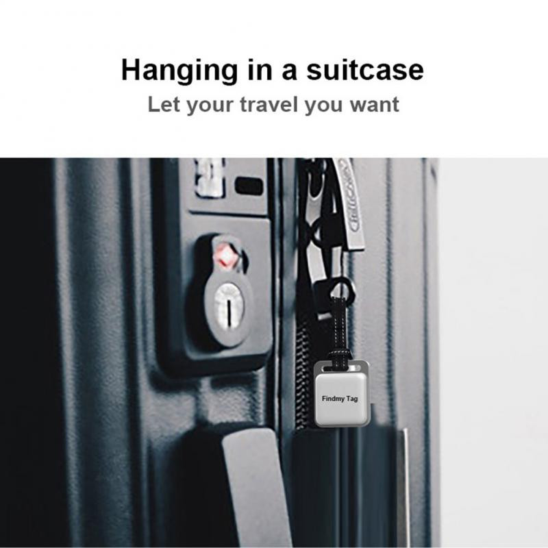 Mini Kutya GPS Bluetooth 5.0 Tracker Elveszett eszköz Kerek elvesztésgátló eszköz Kisállat gyerekek táska Pénztárca nyomkövető Intelligens kereső kereső