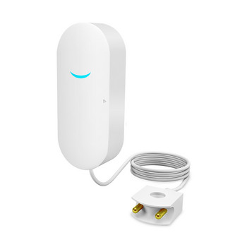 WiFi Έξυπνος αισθητήρας διαρροής νερού στο σπίτι Tuya Ανιχνευτής ανιχνευτής διαρροής νερού ειδοποίηση υπερχείλισης Λειτουργεί με την εφαρμογή Tuya/ Smart Life
