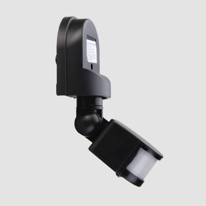 Ac110V~240V kültéri Pir mozgásérzékelő kapcsoló fali lámpa 180 fokos érzékelő érzékelő Pir mozgásérzékelő LED kapcsoló