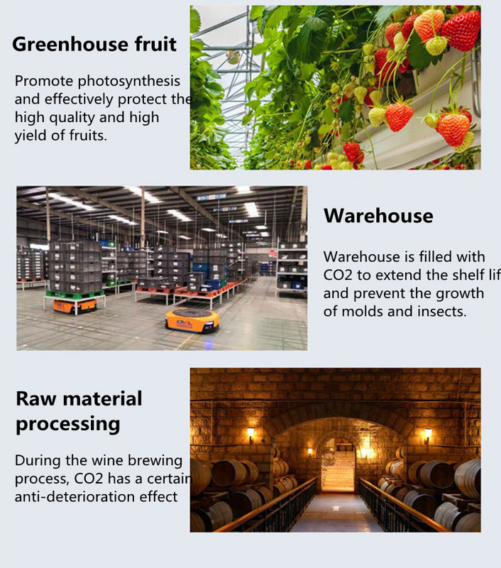 Detector multifuncțional de CO2 Contor de dioxid de carbon Seră Depozit Calitatea aerului Temperatura Umiditate Monitor Senzor CO2 de interior