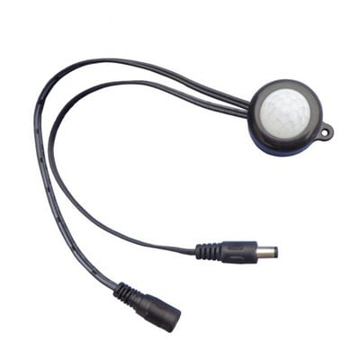 DC5V-24V 12V 5A Senzor PIR Comutator Detector de mișcare în infraroșu Senzor Controller pentru bandă LED cu conector DC